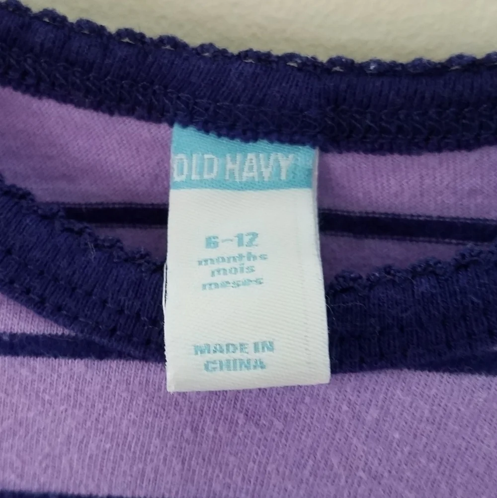 Old Navy Striped Dress 6-12m